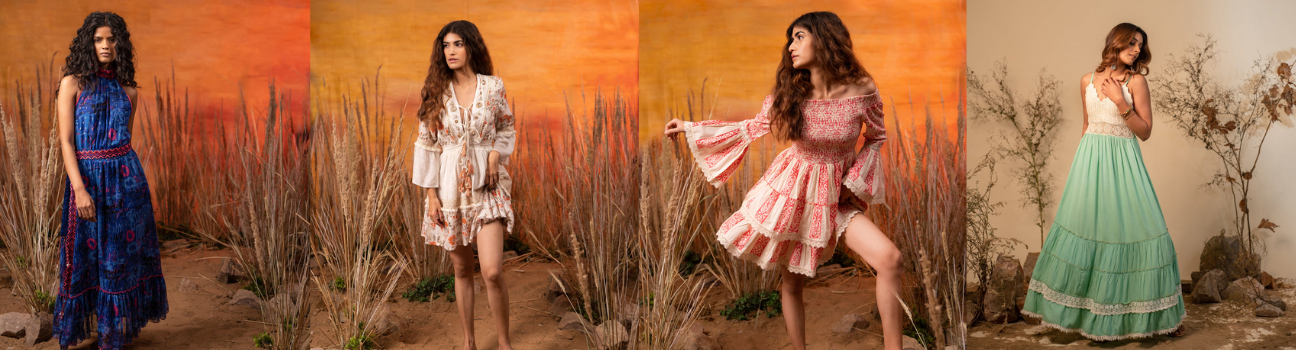 Bohemian dress - perfect vacation style