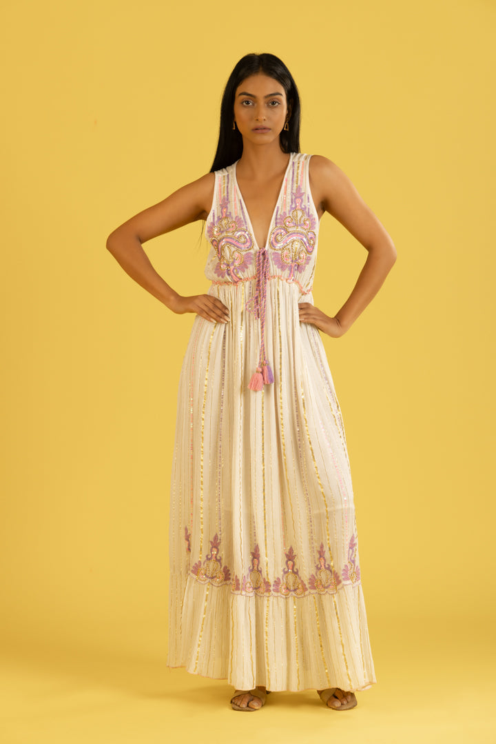 Bella Summer Bling Boho Purple Maxi Bella Summer Bling Boho Purple Maxi