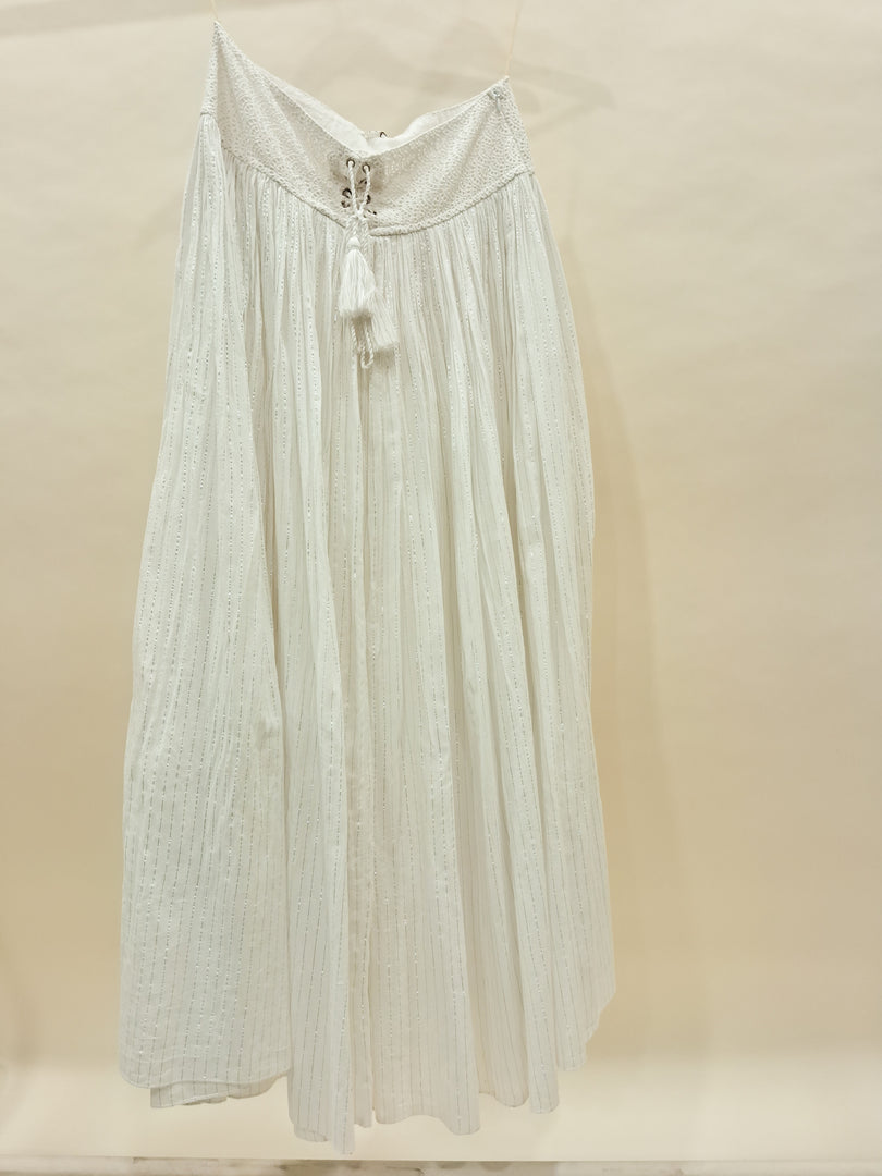 High Waist Flared Skirt