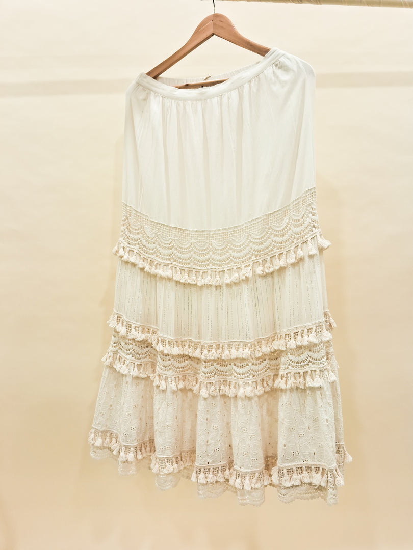 Boho Tyred Skirt