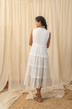 Load image into Gallery viewer, Braided White Maxi - labelreyya
