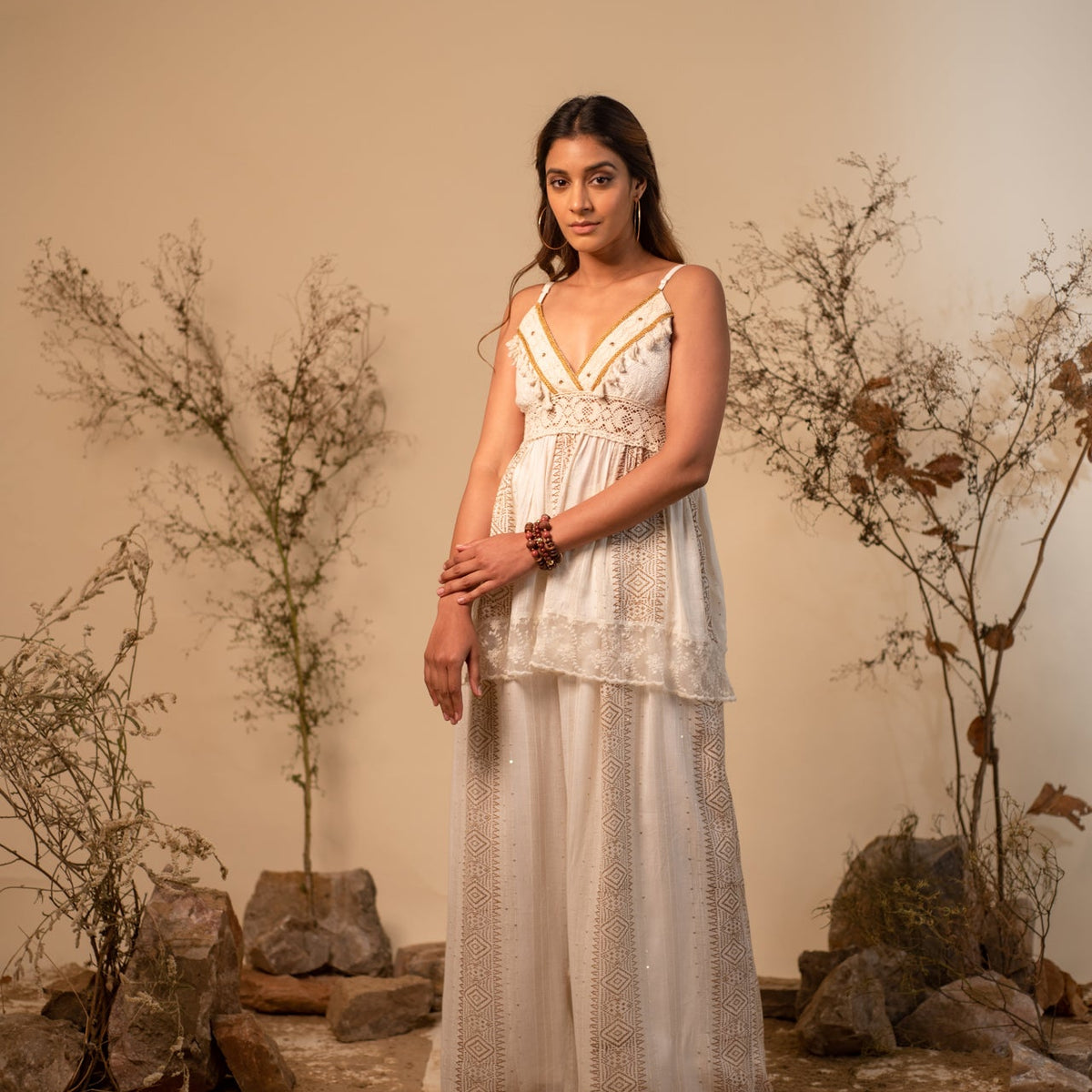Elegant Lace Detail Co-Ord Set main image 0