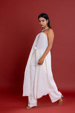 Load image into Gallery viewer, Solid White Long Resort Cord Set
