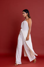 Load image into Gallery viewer, Solid White Long Resort Cord Set
