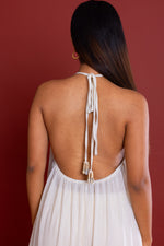 Load image into Gallery viewer, Solid White Long Resort Cord Set

