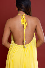 Load image into Gallery viewer, Solid Lemon Long Resort cord Set
