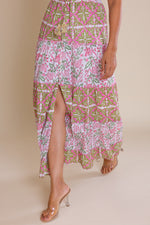 Load image into Gallery viewer, Foral Print V-neck Maxi Dress
