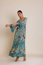 Load image into Gallery viewer, Foral Print V-neck Maxi
