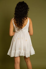 Load image into Gallery viewer, The Corfu Off White Strappy Dress
