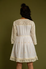 Load image into Gallery viewer, The Palma White Embroidery Dress
