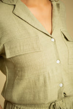 Load image into Gallery viewer, The Valencia Sage Green Co-Ord Set
