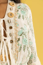 Load image into Gallery viewer, Boho White Shell Dress