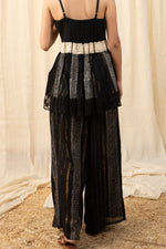 Load image into Gallery viewer, Black Lace Boho Pant
