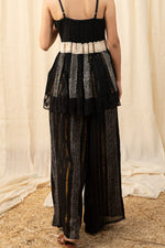 Load image into Gallery viewer, Black Lace Boho Pant
