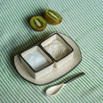 Load image into Gallery viewer, Simla Ceramic Sugar/Salt Dish Set (Set of 6 sugar dishes and 6 platters)
