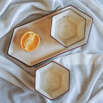 Load image into Gallery viewer, Goa Hexagon Shaped Platter With Bowls (Set of 3)
