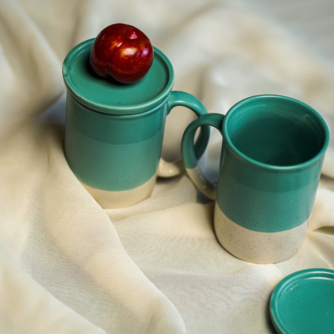 Bordeaux Ceramic Tea Cups (set of 6)