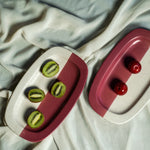 Load image into Gallery viewer, Malaga Oval-shaped Serving Platter (set of 2)

