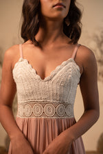 Load image into Gallery viewer, Crochet Strappy Maxi
