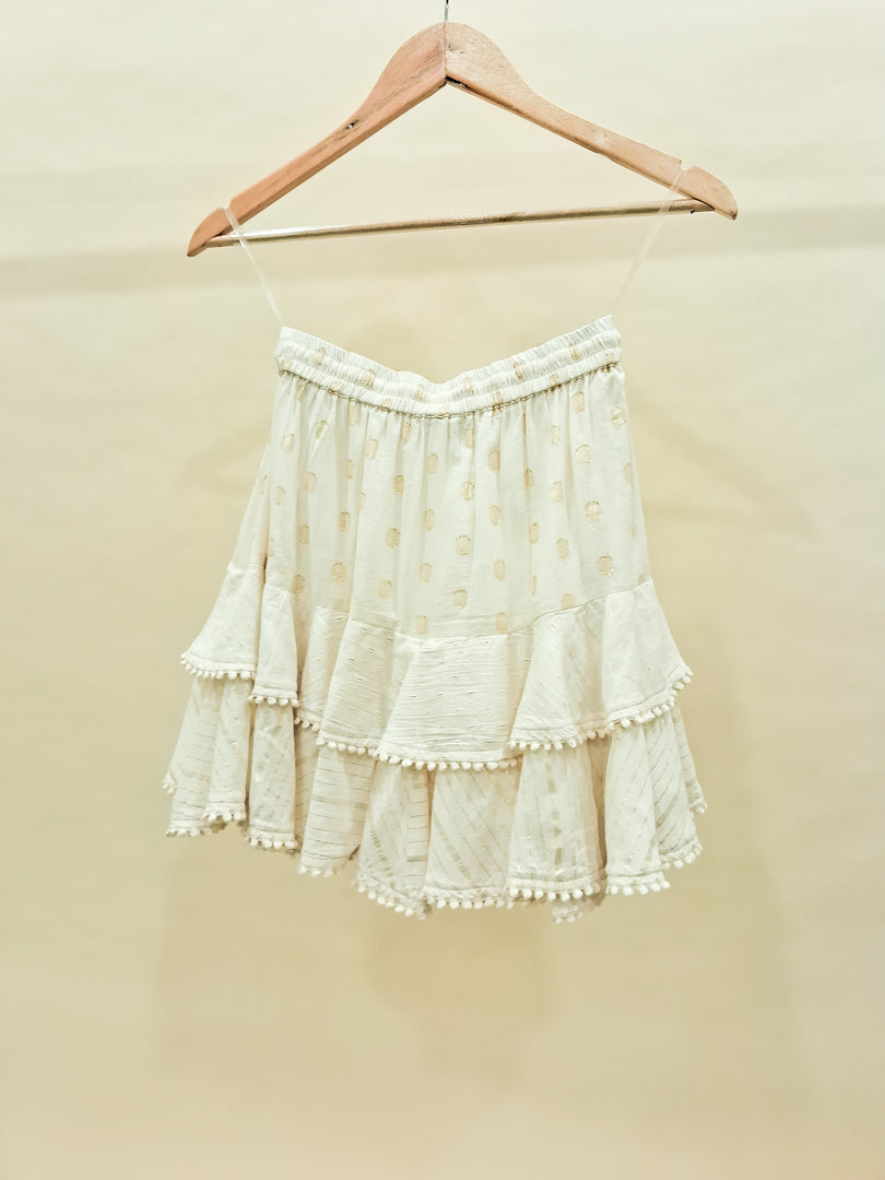 Highwaist Short Frill Skirt