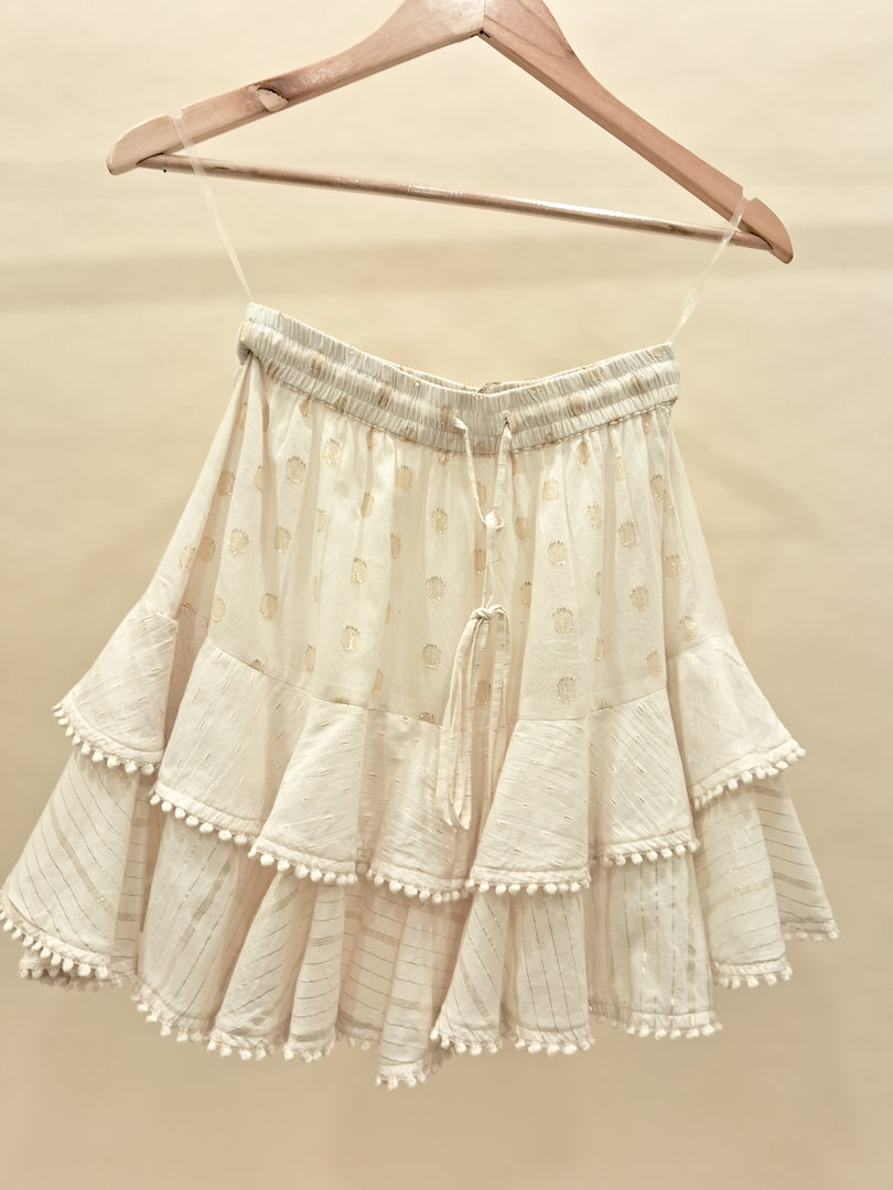 Highwaist Short Frill Skirt