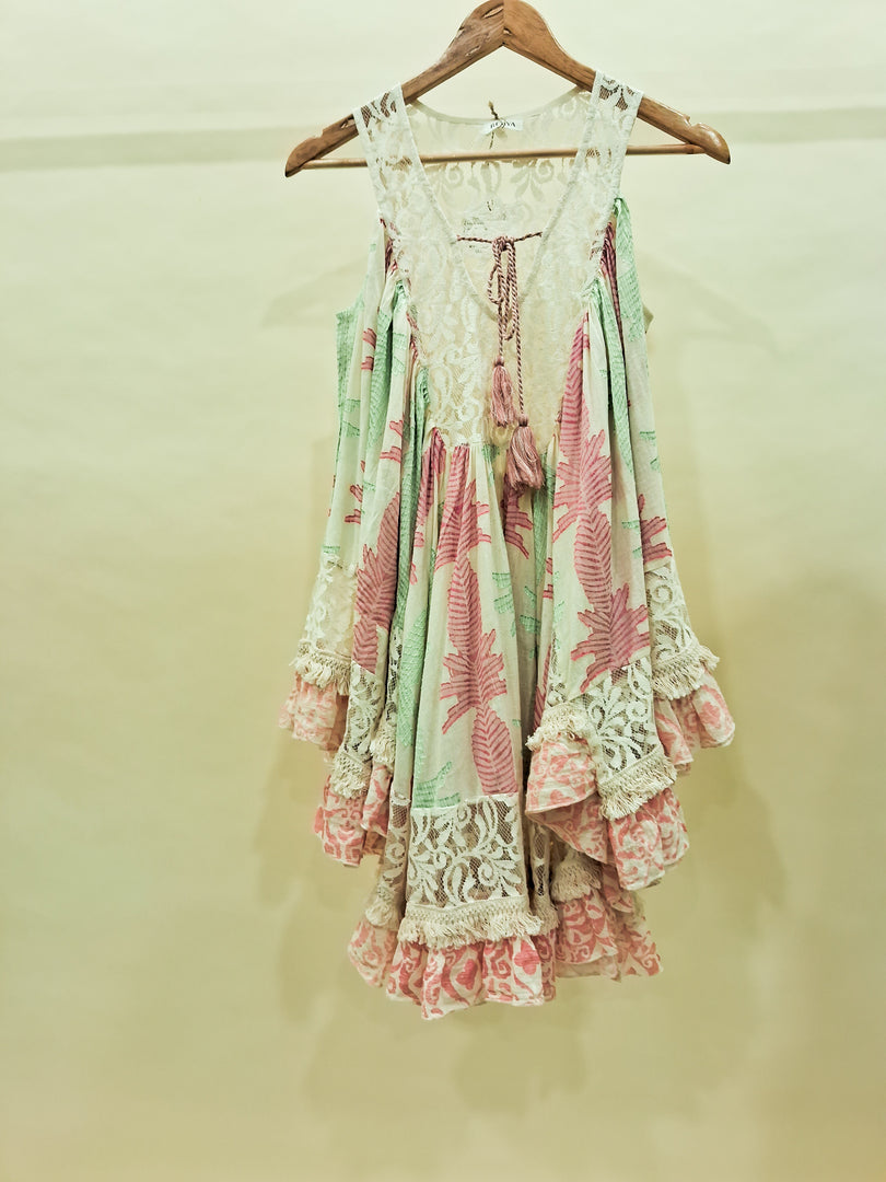 Boho Poncho Style Dress