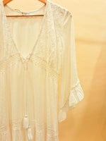 Load image into Gallery viewer, White Lace V Neck Dress
