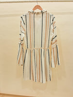 Load image into Gallery viewer, Collar V Neck Dress
