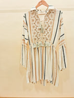 Load image into Gallery viewer, Collar V Neck Dress
