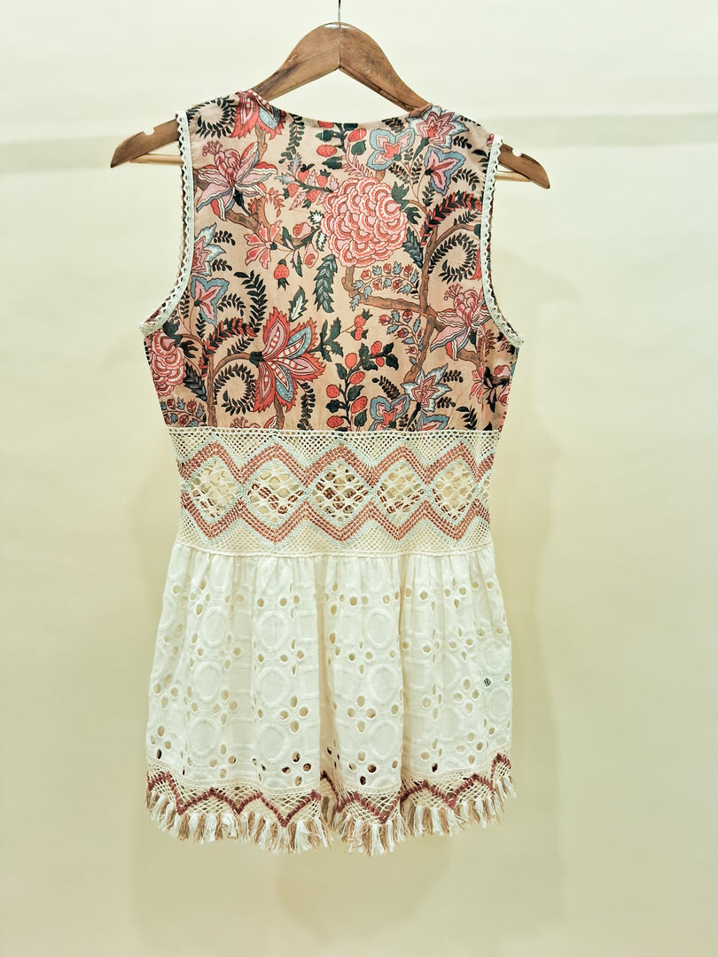 V Neck Floral Top