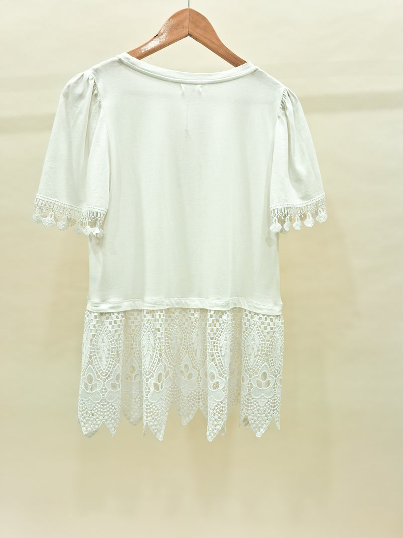Boho Round Neck Top