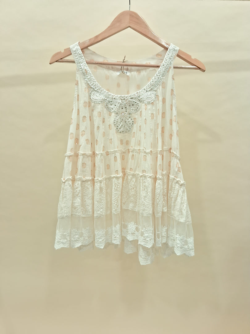 Boho Round Neck Top