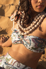 Load image into Gallery viewer, Dream-catcher Beige Boho Necklace
