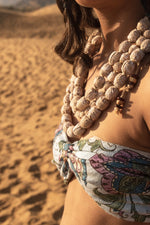Load image into Gallery viewer, Dream-catcher Beige Boho Necklace
