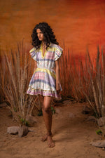 Load image into Gallery viewer, Bright Summer Frill Dress - labelreyya
