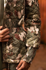 Load image into Gallery viewer, Afro Olive Jungle Jacket - labelreyya
