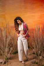 Load image into Gallery viewer, Bright Multicolor Tweed Woven Jacket - labelreyya