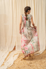 Load image into Gallery viewer, Oriental Floral Pleated Maxi - labelreyya
