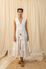 Load image into Gallery viewer, Braided White Maxi - labelreyya
