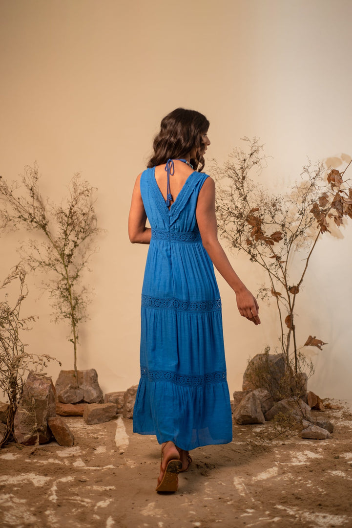 Blue Resort Summer Maxi