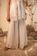 Load image into Gallery viewer, Boho Off White Lace Pants
