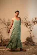 Load image into Gallery viewer, Sage Green Strappy Maxi
