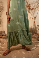 Load image into Gallery viewer, Sage Green Strappy Maxi
